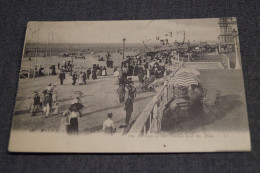 Malo Les Bains,la Terrasse Du Casino,RARE Très Belle Ancienne Carte Postale - Malo Les Bains