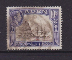 ADEN  - 1939 George VI 10r Used As Scan - Aden (1854-1963)