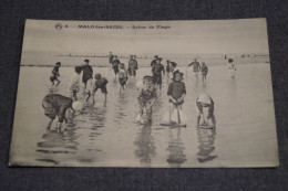 Malo Les Bains,scène De La Plage,RARE Très Belle Ancienne Carte Postale - Malo Les Bains