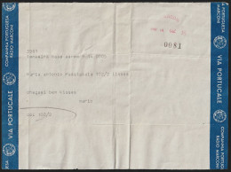 Telegram/ Telegrama Radio Marconi - Base Aérea Da Terceira, Açores > Lisboa -|- Postmark - Marconi. Lisboa. 1939 - Brieven En Documenten