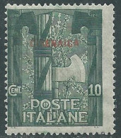 1923 CIRENAICA MARCIA SU ROMA 10 CENT MNH ** - I43-7 - Cirenaica