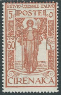 1926 CIRENAICA PRO ISTITUTO COLONIALE 60 CENT MH * - I41-7 - Cirenaica
