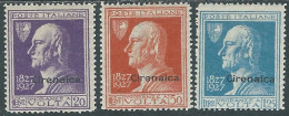 1927 CIRENAICA VOLTA 3 VALORI MH * - I43-7 - Cirenaica