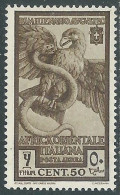 1938 AFRICA ORIENTALE ITALIANA POSTA AEREA AUGUSTO 50 CENT MNH ** - I41-2 - Afrique Orientale Italienne