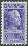 1938 AFRICA ORIENTALE ITALIANA SOGGETTI VARI 50 CENT MNH ** - I38-9 - Italian Eastern Africa