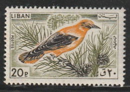 LIBAN - N°254 ** (1965) Oiseau - Lebanon