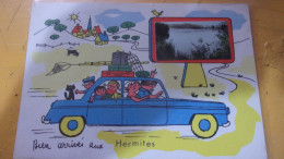 37 LES HERMITES BIEN ARRIVES AUX HERMITES - Sonstige & Ohne Zuordnung