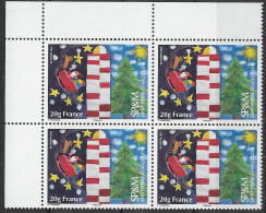 2023 Saint Pierre Et Miquelon N°     Nf** MNH. Bloc X 4 . Noel - Ongebruikt