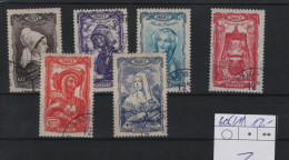 Frankreich Michel Cat.No.  Used 606/611 (2) - Used Stamps