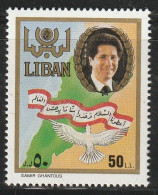 LIBAN - N°302 ** (1988) Président Gemayel - Lebanon