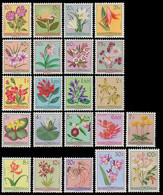 302/323** - Fleurs Du Congo - CONGO - Unused Stamps