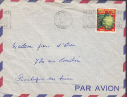 Afrique Occidentale Francaise A.O.T. Par Avion Flamme DAKAR Principal Senegal 1959 Cover Lettre BOULOGNE En Seine Fruit - Andere & Zonder Classificatie