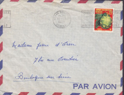 Afrique Occidentale Francaise A.O.T. Par Avion Flamme DAKAR Principal Senegal 1959 Cover Lettre BOULOGNE En Seine Fruit - Other & Unclassified