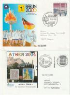 A 744) Berlin SSt 30.8.1993: Olympia-Bewerbung Für 2000, Olympische Flamme - Sommer 2000: Sydney