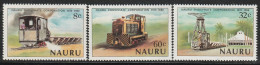 NAURU - N°211/3 ** (1980) Locomotives : Phosphates - Nauru