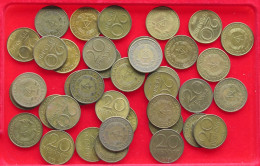 COLLECTION LOT GERMANY DDR 20 PFENNIG 39PC 214G #xx40 0104 - Collections