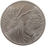 CENTRAL AFRICAN STATES 500 FRANCS 1976 #s086 0403 - Autres – Afrique