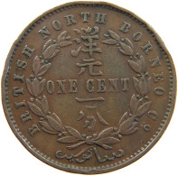 BRITISH NORTH BORNEO 1 CENT 1907 #s085 0129 - Colonie