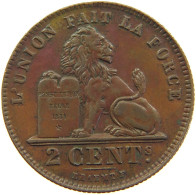 BELGIUM 2 CENTIMES 1912 #s083 0155 - 10 Cents