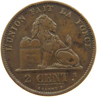 BELGIUM 2 CENTIMES 1876 #s083 0159 - 10 Cent