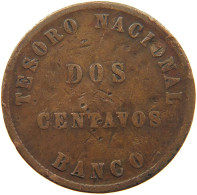 ARGENTINA 2 CENTAVOS 1854 #s085 0187 - Argentine