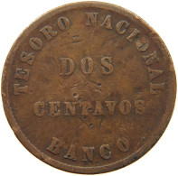 ARGENTINA 2 CENTAVOS 1854 #s085 0187 - Argentina