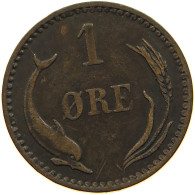 DENMARK 1 ÖRE 1882 #s084 0057 - Danemark