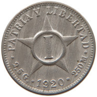 CUBA CENTAVO 1920 #s082 0115 - Kuba