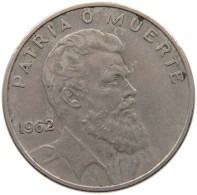 CUBA 40 CENTAVOS 1962 #s082 0173 - Cuba