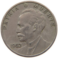 CUBA 20 CENTAVOS 1962 #s082 0171 - Cuba