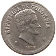 COLOMBIA 20 CENTAVOS 1959 #s087 0643 - Colombie