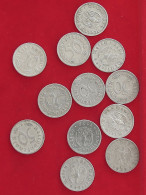 COLLECTION LOT THIRD REICH 50 REICHSPFENNIG 18PC 18G #xx40 0299 - Colecciones Completas Y Lotes