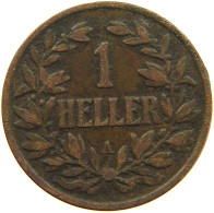 GERMANY EMPIRE 1 HELLER 1913 A OSTAFRIKA #s083 0259 - Deutsch-Ostafrika