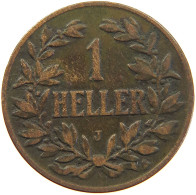 GERMANY EMPIRE 1 HELLER 1913 J OSTAFRIKA #s081 0185 - Deutsch-Ostafrika