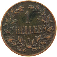 GERMANY EMPIRE 1 HELLER 1913 J OSTAFRIKA #s081 0203 - Deutsch-Ostafrika