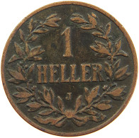 GERMANY EMPIRE 1 HELLER 1912 J OSTAFRIKA #s081 0215 - África Oriental Alemana