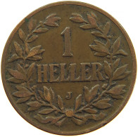 GERMANY EMPIRE 1 HELLER 1910 J OSTAFRIKA #s083 0263 - Deutsch-Ostafrika