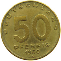 GERMANY DDR 50 PFENNIG 1950 A #s088 0705 - 50 Pfennig