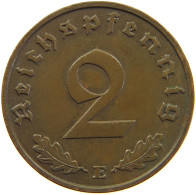 GERMANY 2 REICHSPFENNIG 1940 E #s083 0267 - 2 Reichspfennig