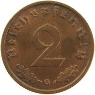 GERMANY 2 REICHSPFENNIG 1939 G #s083 0329 - 2 Reichspfennig