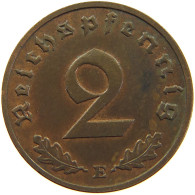 GERMANY 2 REICHSPFENNIG 1939 E #s083 0285 - 2 Reichspfennig