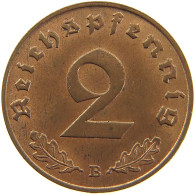 GERMANY 2 REICHSPFENNIG 1939 B #s083 0273 - 2 Reichspfennig