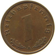 GERMANY 1 REICHSPFENNIG 1940 A OFF-CENTER #s083 0747 - 1 Reichspfennig