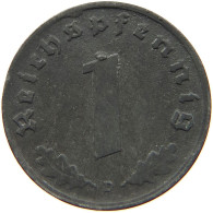 GERMANY 1 REICHSPFENNIG 1944 D #s088 0025 - 1 Reichspfennig