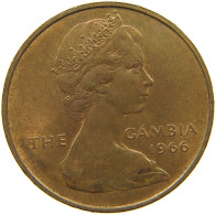 GAMBIA PENNY 1966 #s086 0011 - Gambie