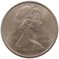 GAMBIA SHILLING 1966 #s087 0695 - Gambia