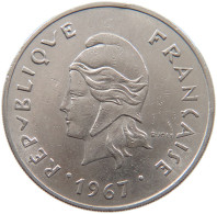 FRENCH POLYNESIA 50 FRANCS 1967 #s086 0281 - Polinesia Francese