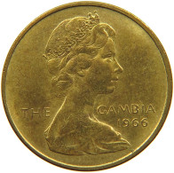 GAMBIA 3 PENCE 1966 #s088 0775 - Gambia