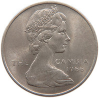 GAMBIA 2 SHILLINGS 1966 #s086 0421 - Gambie