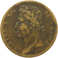 FRANCE FRENCH COLONIES 10 CENTIMES 1825 A #s081 0537 - Französische Kolonien (1817-1844)